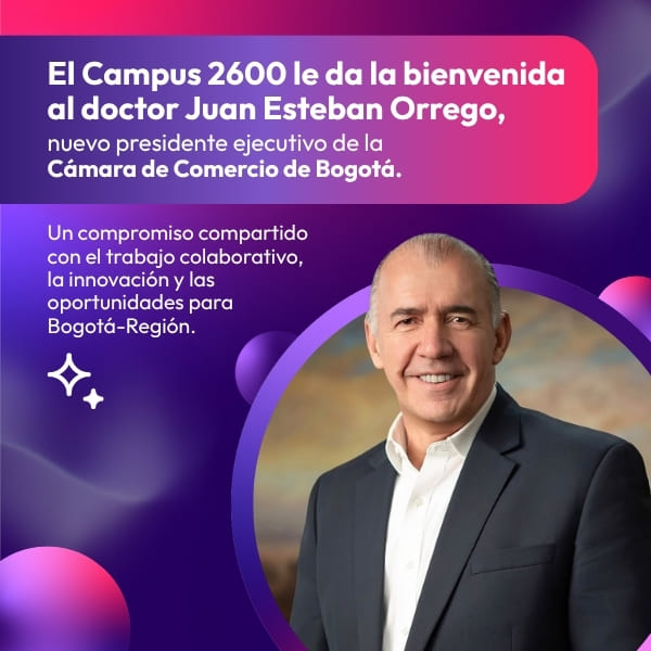 Juan Esteban Orrego, nuevo presidente ejecutivo de la Cámara de Comercio de Bogotá